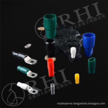 plastic terminal vinyl wire end caps soft pvc electric cable end cap